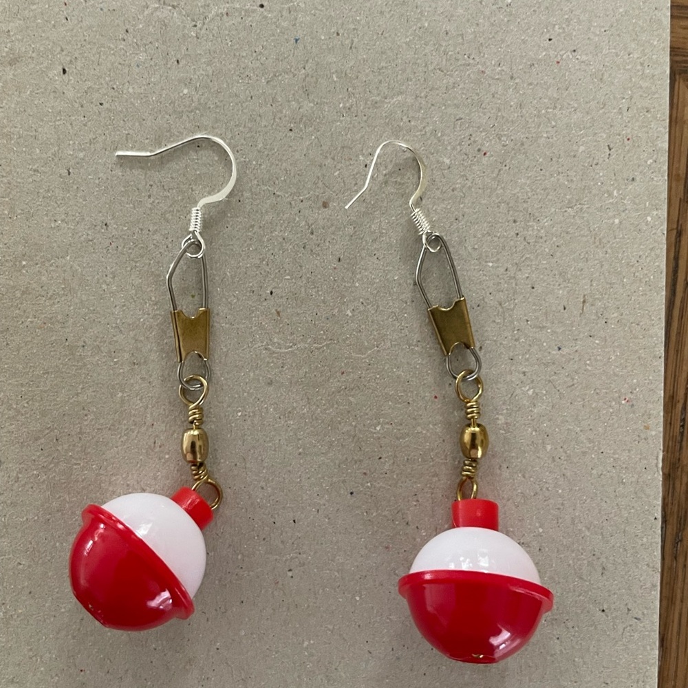 Fishing Bobber Earrings